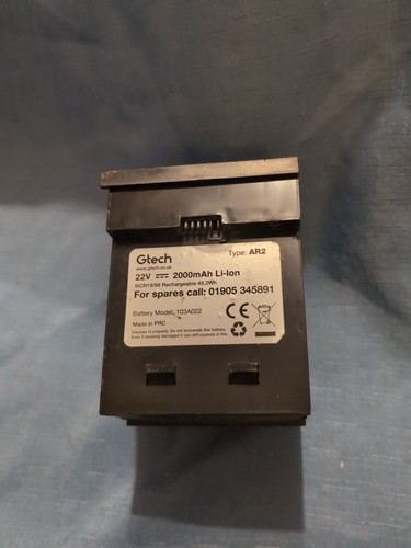 Gtech 22v 2200mah ion - li,