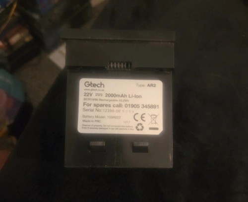 Gtech ar2 model - gtech,