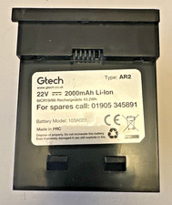 Gtech Battery 22V 2000mAh