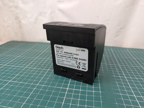 Gtech 22v battery airram ar2 - battery,